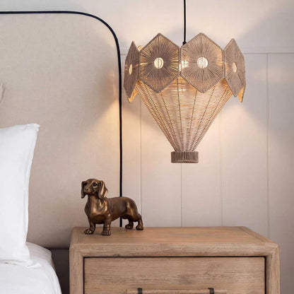 Havana Rattan & Jute Pendant