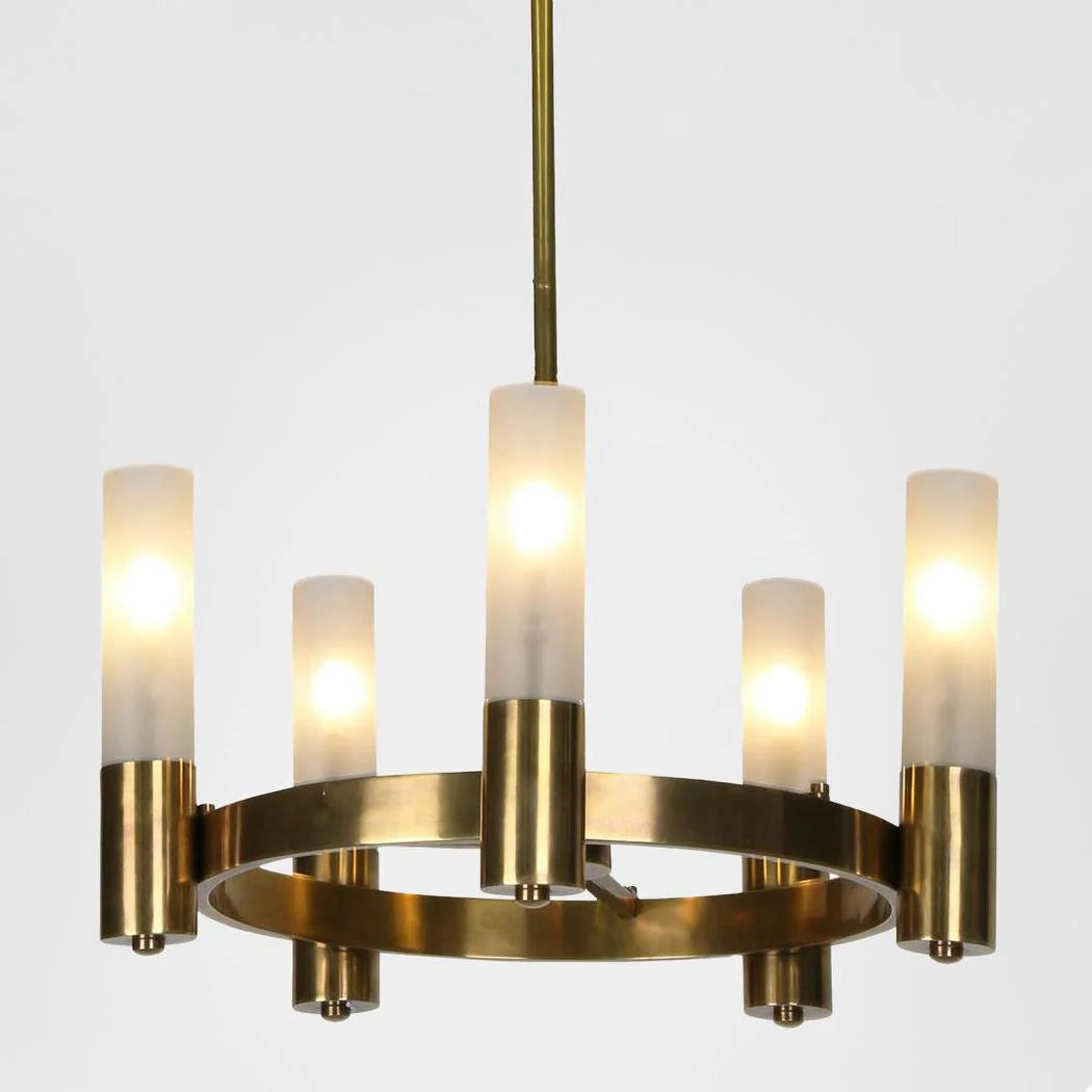 Oscar 5LT Antique Brass Pendant