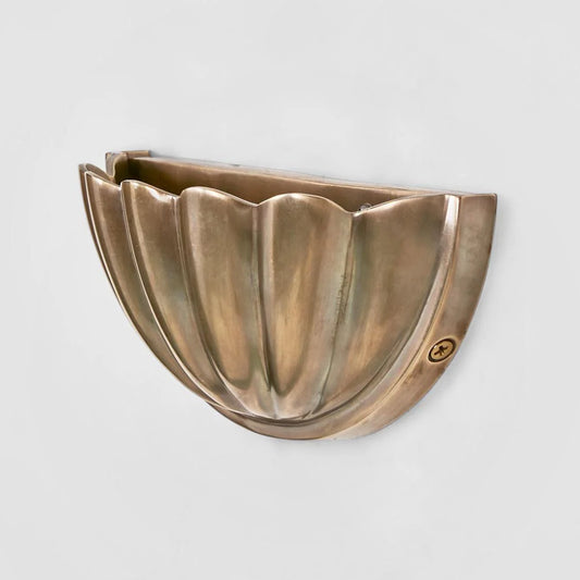 Half Moon Shell Wall Light
