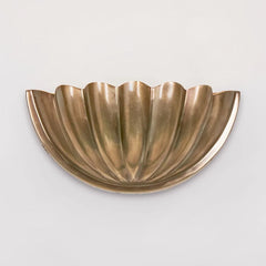 Half Moon Shell Wall Light