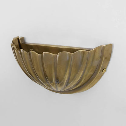 Half Moon Shell Wall Light