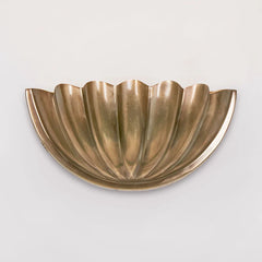 Half Moon Shell Wall Light