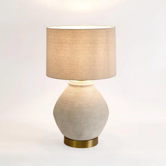 Forbes White Sandstone Table Lamp