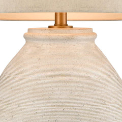 Forbes White Sandstone Table Lamp