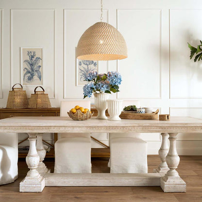 Andora Woven Rattan Pendant