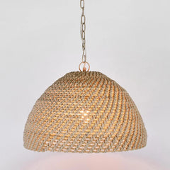 Andora Woven Rattan Pendant