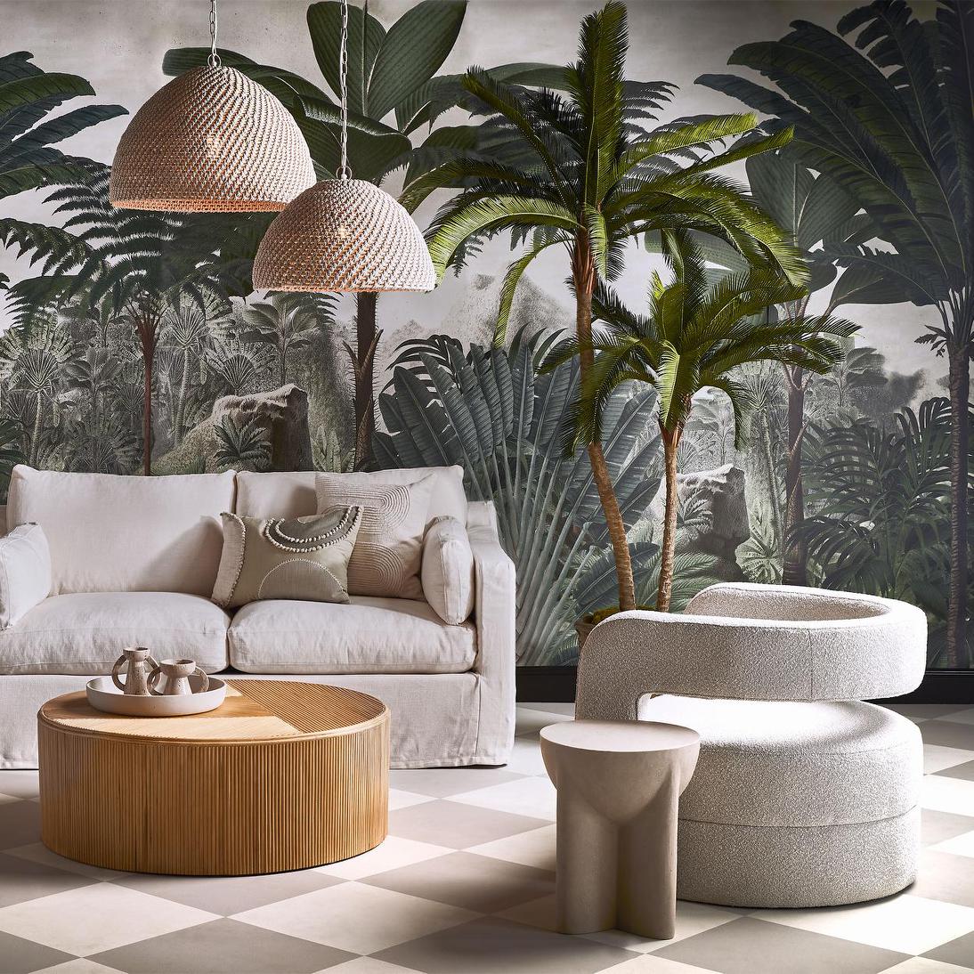 Andora Woven Rattan Pendant