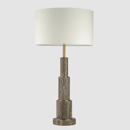 Nova Travertine Table Lamp