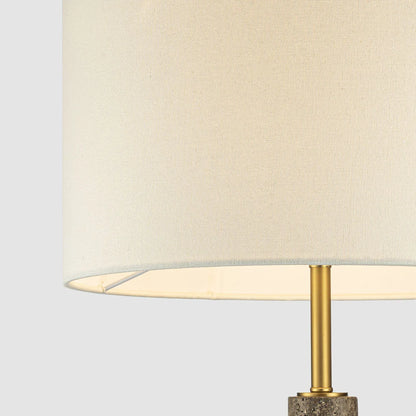 Nova Travertine Table Lamp