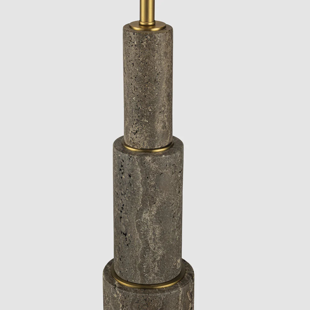 Nova Travertine Table Lamp