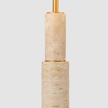 Nova Travertine Table Lamp