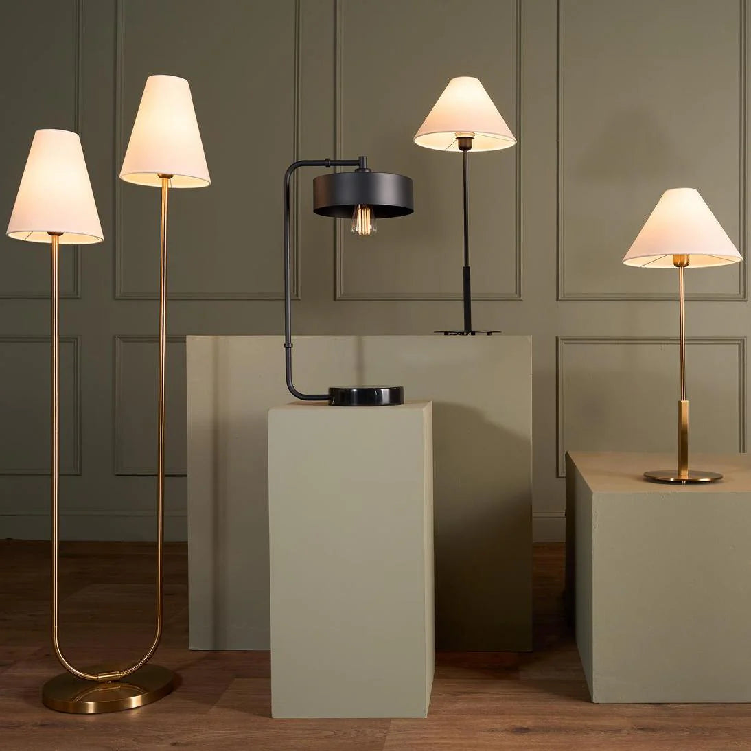 Alpine Table Lamp & Shade