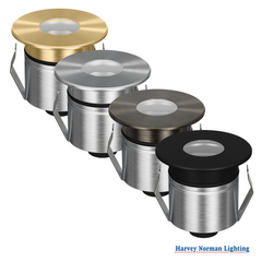 Emit 55 Trio Inground Light Round Open