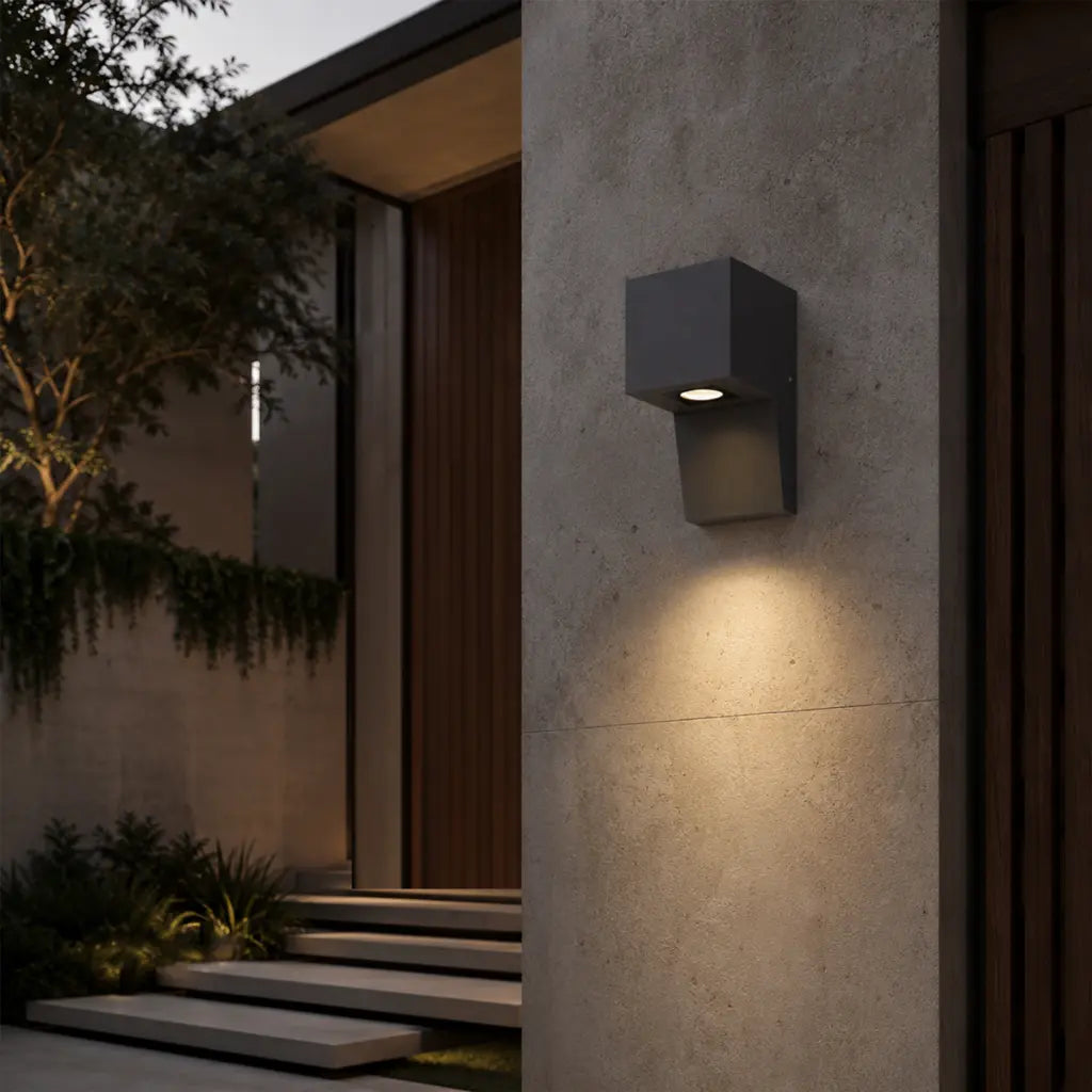 Engar Gypsum Exterior Wall Light