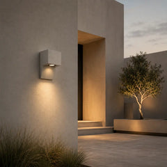 Engar Gypsum Exterior Wall Light