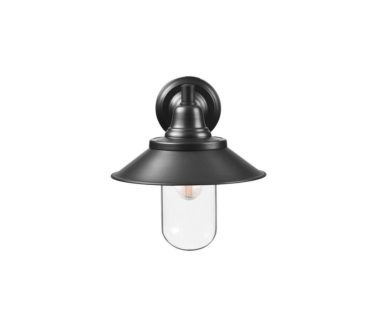 Epping Exterior Wall Light Forged Black