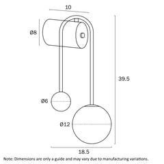 Felton Arm Wall Light