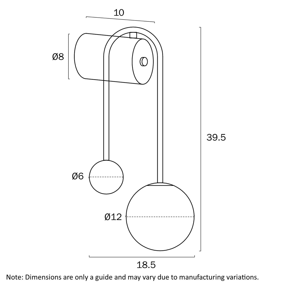 Felton Arm Wall Light