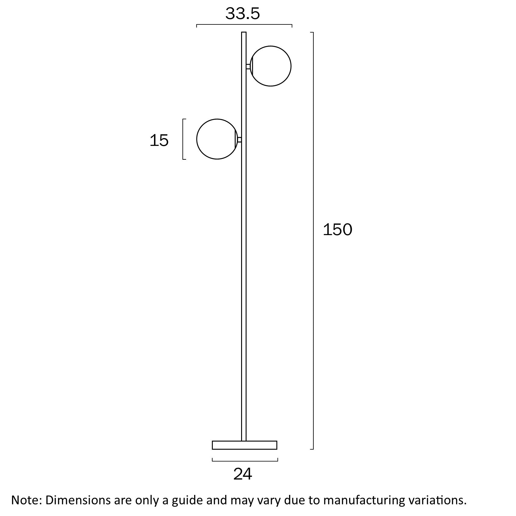 Figaro 2LT Floor Lamp