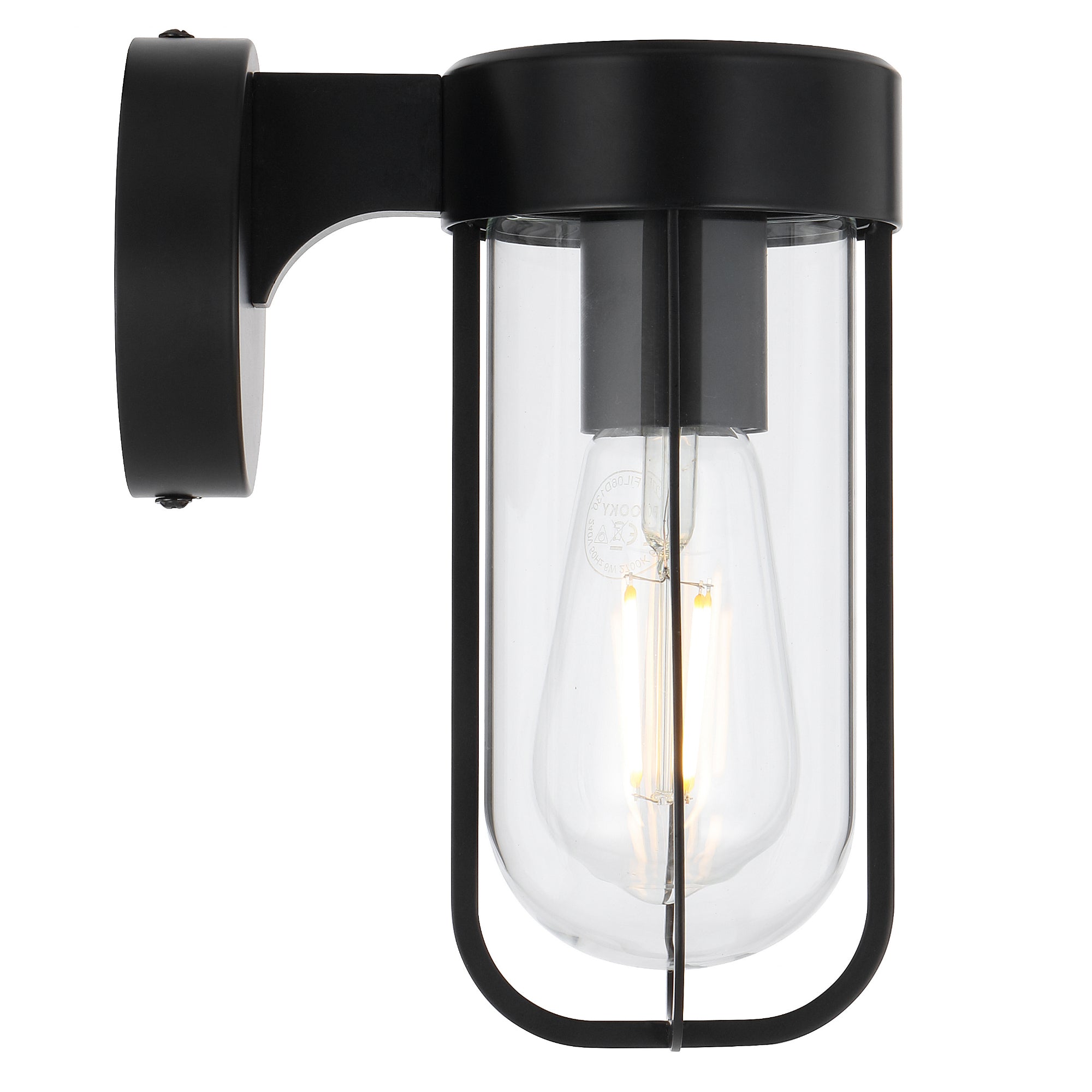 Fonesca Exterior Wall Light Black