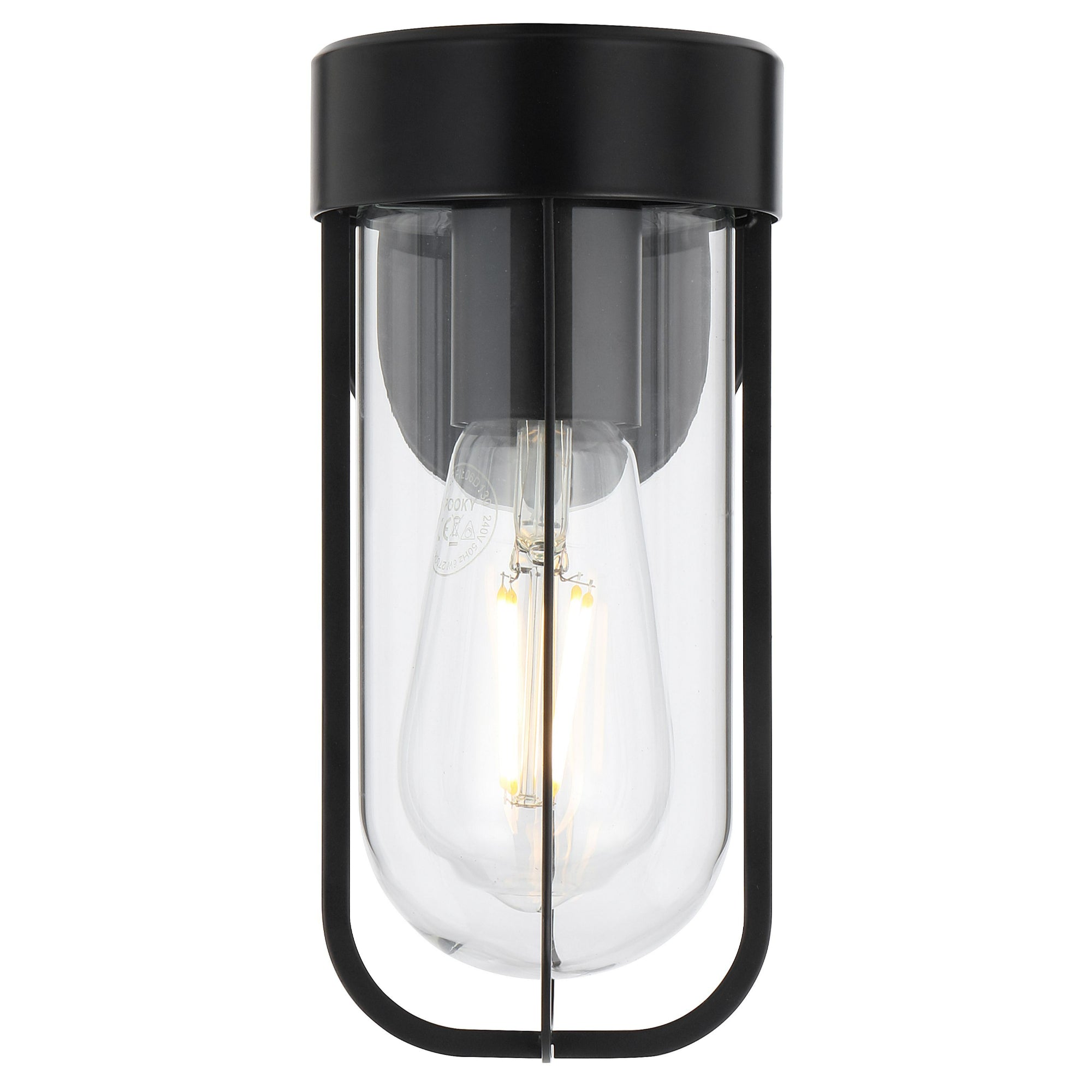 Fonesca Exterior Wall Light Black