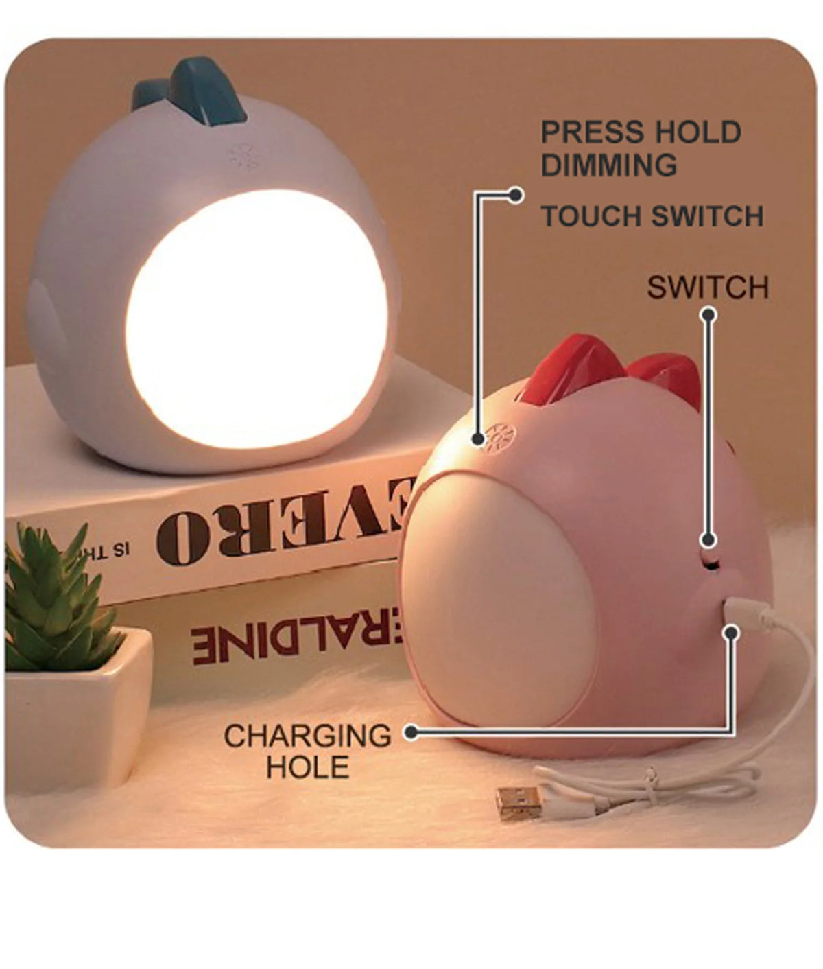 Frango LED Rechargeable Chicken Lamp