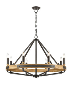 Funale 8LT Natural Wood Pendant