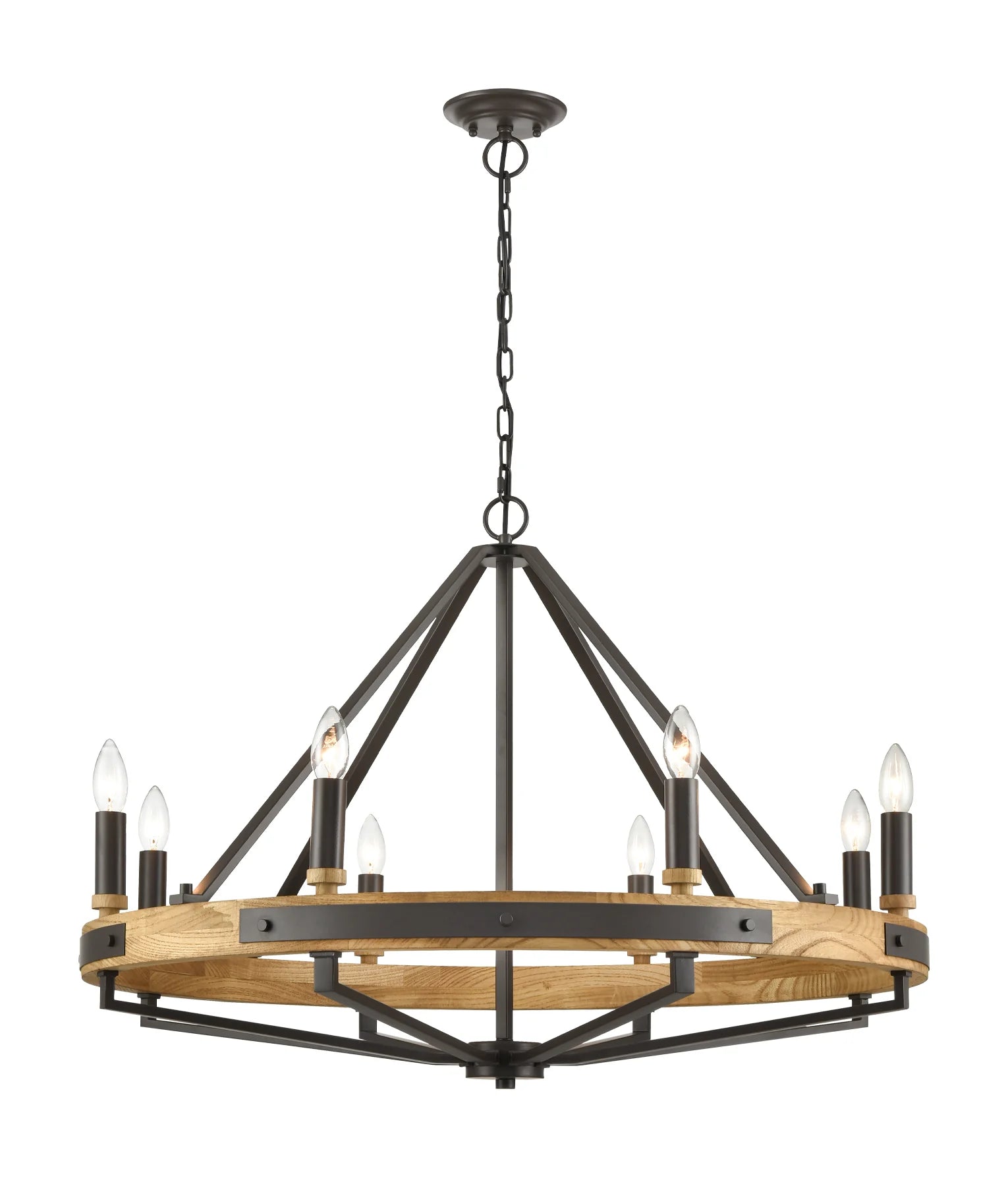 Funale 8LT Natural Wood Pendant