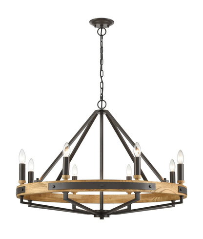 Funale 8LT Natural Wood Pendant