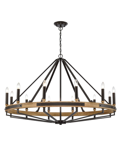 Funale 12LT Natural Wood Pendant