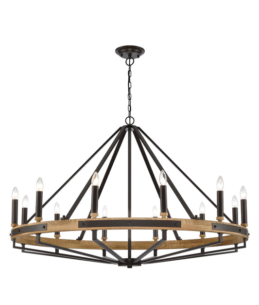 Funale 12LT Natural Wood Pendant