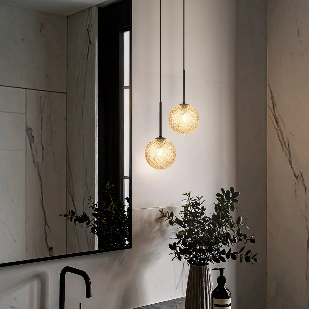 Gaston 2 Light Pendant