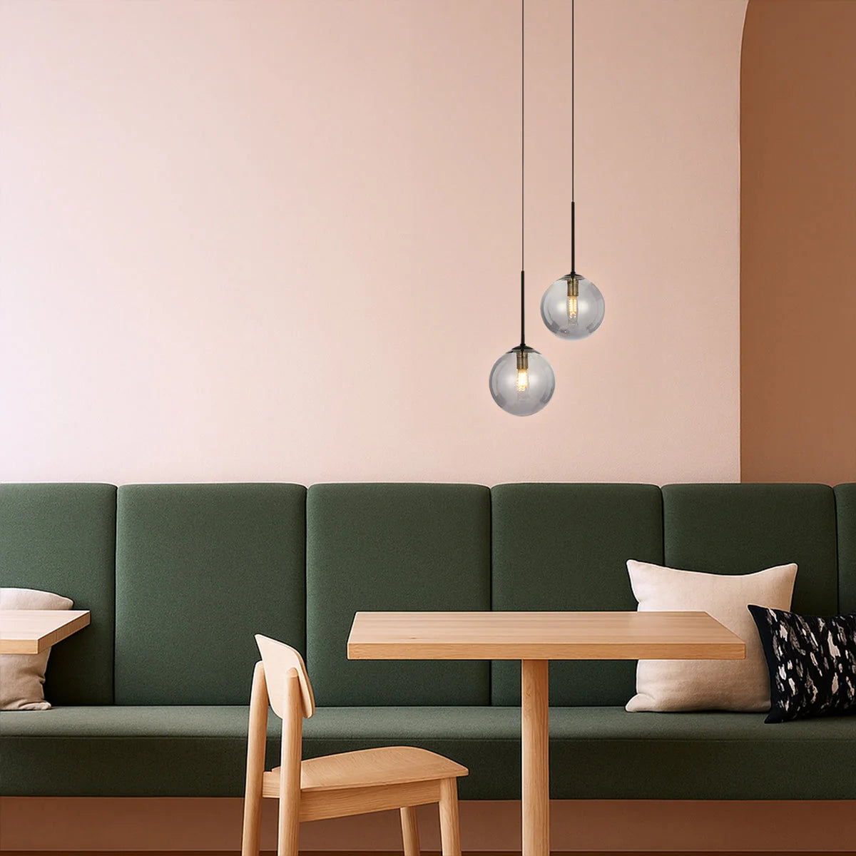 Gaston 2 Light Pendant