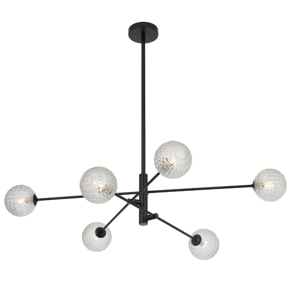 Gaston 6 Light Pendant