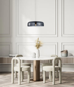 Gelatina Small Dome Pendant Smoke