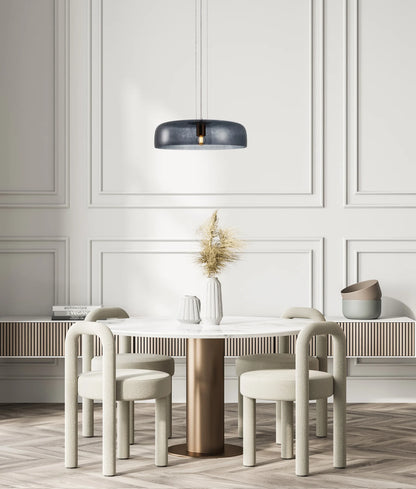 Gelatina Small Dome Pendant Smoke