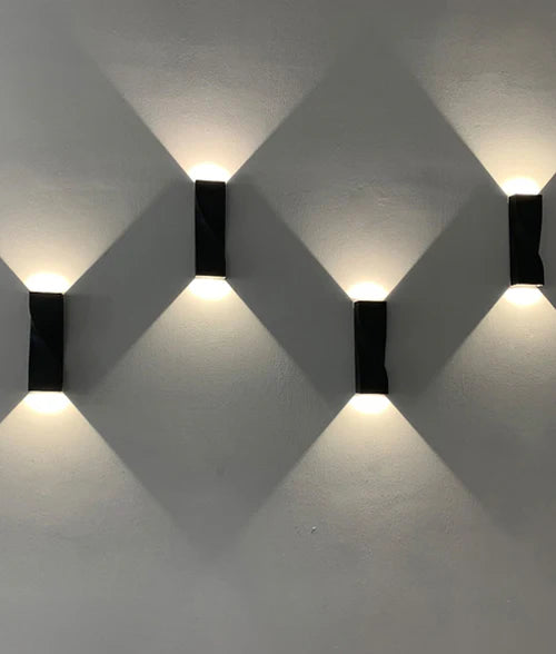 Girotri Large LED Wall Light Grey