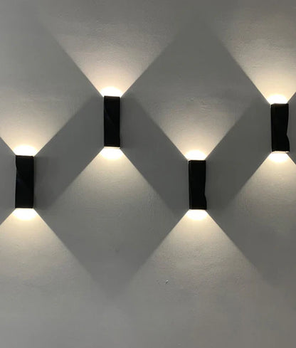 Girotri Large LED Wall Light Grey