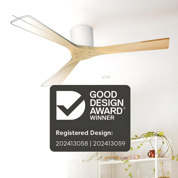 Gaia 48" DC Ceiling Fan Natural