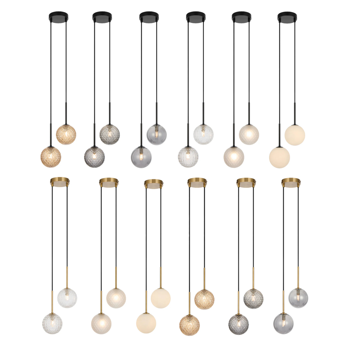 Gaston 2 Light Pendant