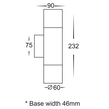 Piaz Up / Down Stainless Steel