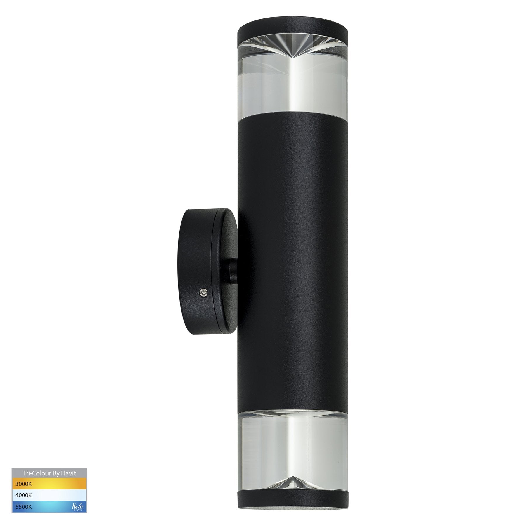 Highlite Up/Down Wall Light 240V Black