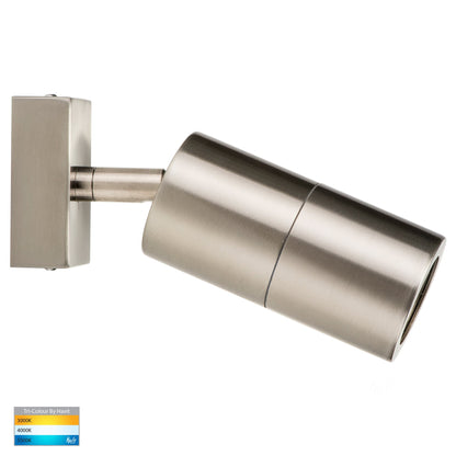 Piaz Single Adjustable Wall Light Stainless steel