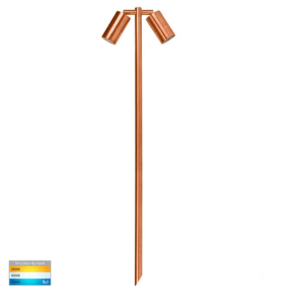 Tivah Double Spike Light Solid Copper 12V