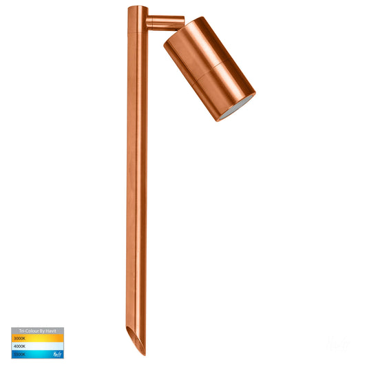 Tivah Spike Light Small Solid Copper 12V