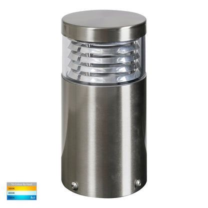 Mini Louvre Bollard 316 Stainless Steel 12V