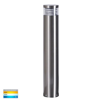 Maxi 600 Louvre Bollard 316 Stainless Steel 240V