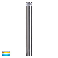 Maxi 900 Louvre Bollard 316 Stainless Steel 240V