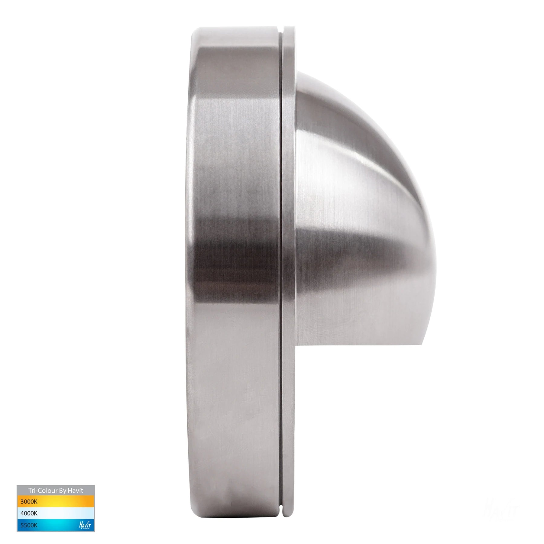 Pinta Surface Mounted Eyelid Step Light 316 Stainless Steel 12V