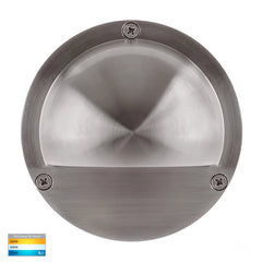 Pinta Surface Mounted Eyelid Step Light 316 Stainless Steel 12V